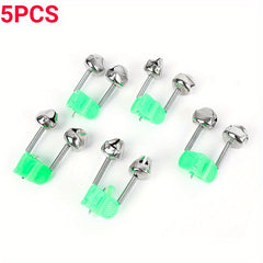 10pcs Anti Fall Fishing Bell Clamp Double Ring Bite Alarm Fishing Accessories