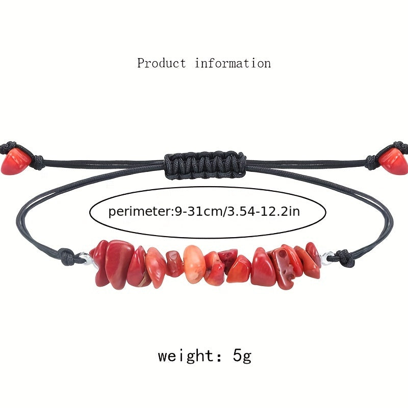 Stone Decor Bracelet Beaded Bracelet For Women & Girls