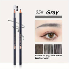 Ultra Slim Tear Off Eyebrow Pencil Waterproof Durable Smudge Proof Makeup Pen