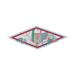 Women's Long Print Neckerchief Neck Wrap Bandana Scarf