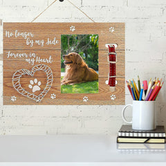 Furry Perfect Pet Memorial Frame with Collar