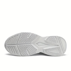 Men's Chunky Lace-Up Sneakers Athletic Shoes