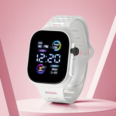 LED Square Electronic Watch Decorative Accessory Holiday Gift For Kids