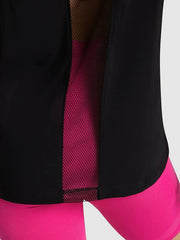 Mesh Back Sports Tank Top, Sleeveless Fitness Top