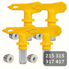 4pcs Reversible Airless Sprayer Tip Nozzle for Paint Sprayers 215 315 317 417