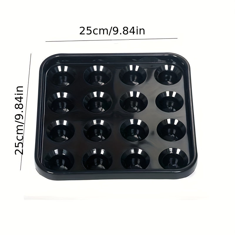 Plastic Billiards Tray for 16 Balls Storage
