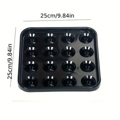 Plastic Billiards Tray for 16 Balls Storage