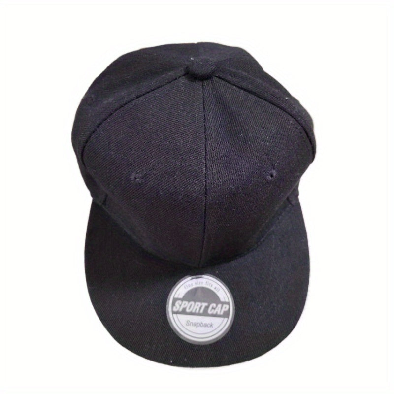 Camouflage Flat Brim Baseball Cap Hip Hop Hat