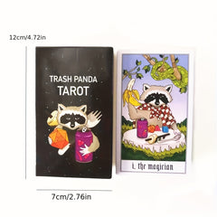 Outdoor Raccoon Tarot Board Game for Picnic Party