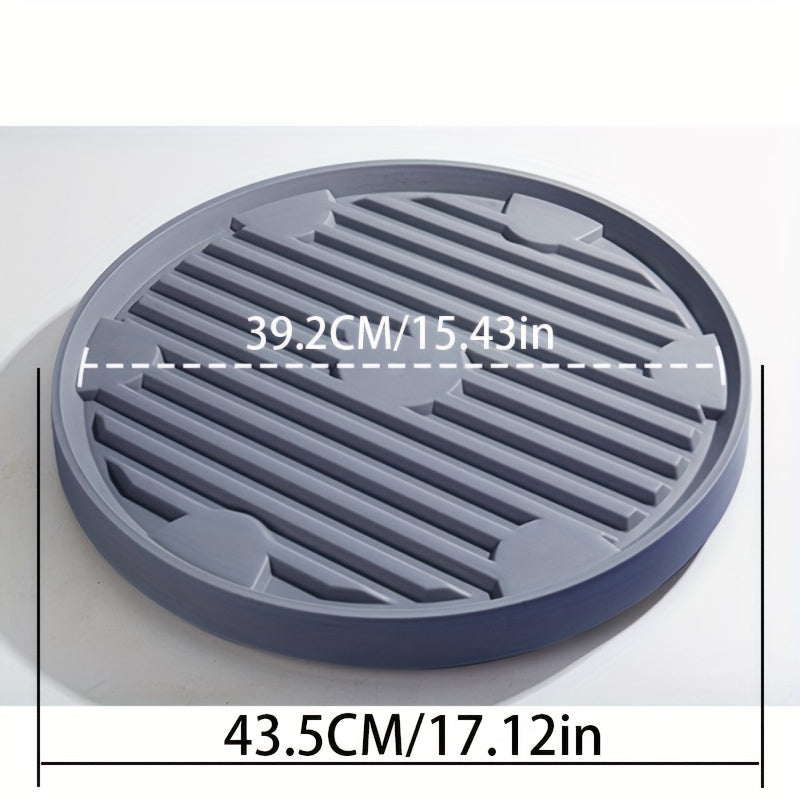 Plastic Movable Tray For Flower Pots Universal Wheel Bottom Support
