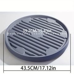 Plastic Movable Tray For Flower Pots Universal Wheel Bottom Support