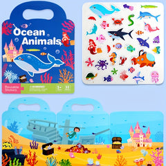 Reusable Sticker Book Educational Toys