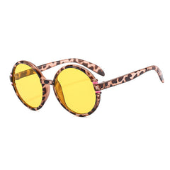 Men's Retro Round Frame Sunglasses