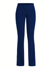 High Waist Yoga Pants With Pockets Stretch Workout Pants