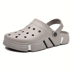 Men's Slip On Platform Clogs Outdoor Sandals