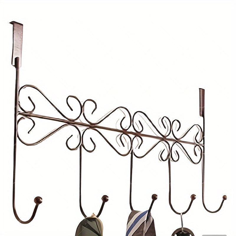 Iron Door Back Hook Thickened Nail Clothes Rack No Trace Coat Hanger Hook