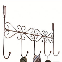 Iron Door Back Hook Thickened Nail Clothes Rack No Trace Coat Hanger Hook