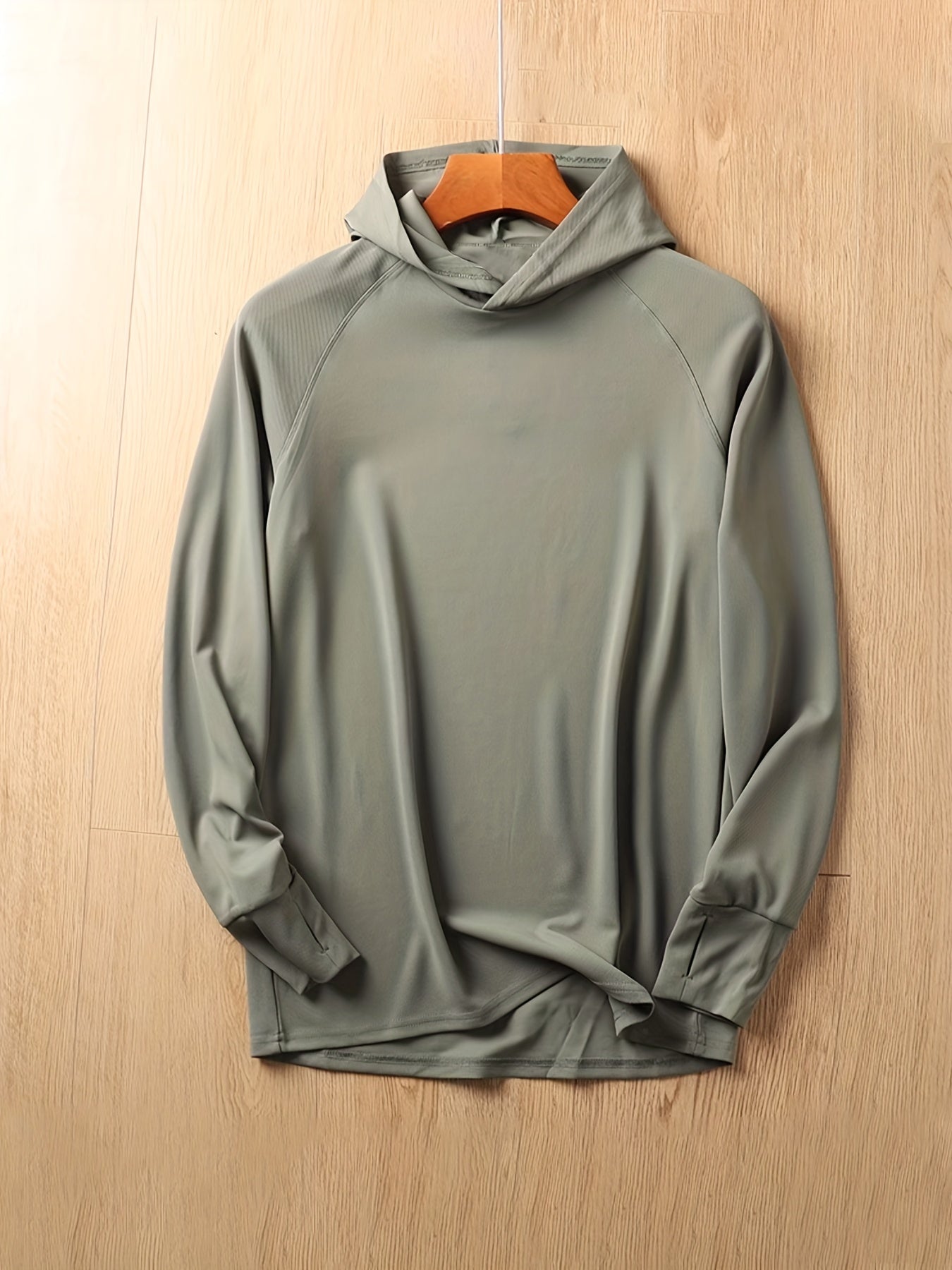 Men's Quick Drying Stretch Loose Hoodie for Gym Training