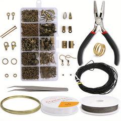 Jewelry Findings Set Beading Repair Tools Kit