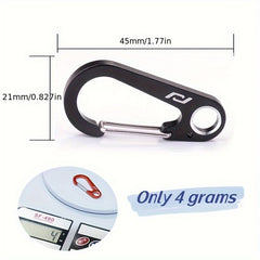 Aluminum Keychain Buckle Mini Carabiner for Outdoor