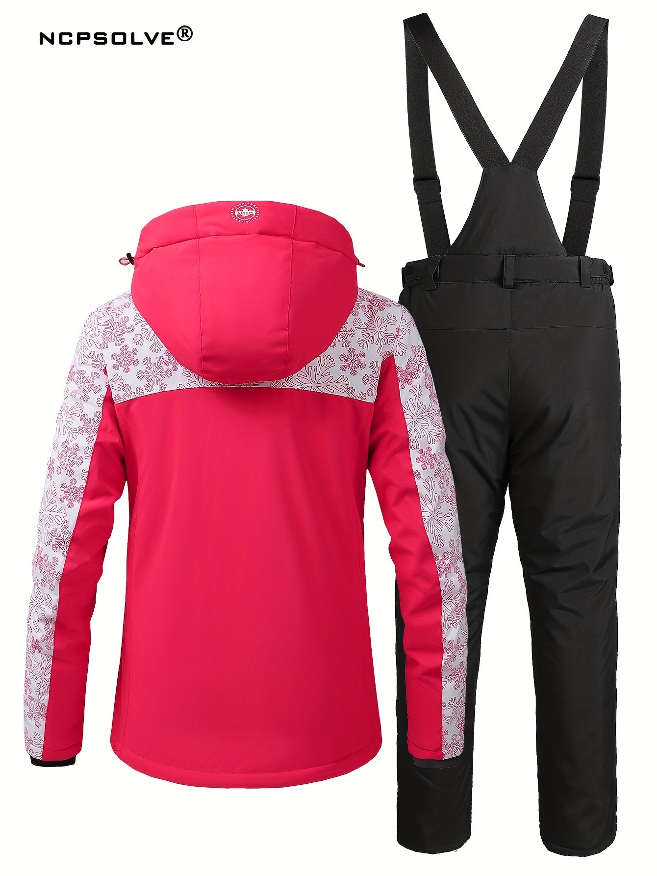 Women's Windproof Ski Set Jacket & Trouser Suit