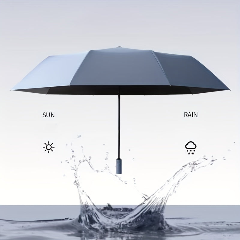 21in Auto Folding Large Umbrella Business Sunshade Umbrella