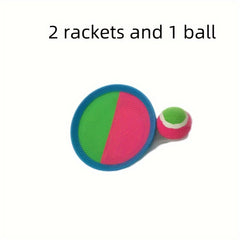 Toss And Catch Game Set Paddles Balls Outdoor Interactive Game Christmas Gift