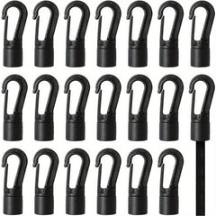 Bungee Shock Cord Hook 10-20pcs Rope Terminal Ends S Open E