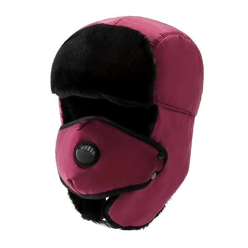 Men's Winter Warm Ear And Neck Protection Plus Velvet Hat