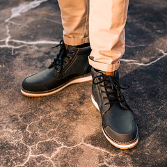 Men's Retro Round Toe Chukka Boots