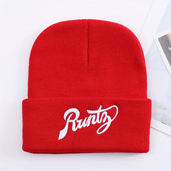 Embroidered Cold Hat American Style Warm Ear Protect