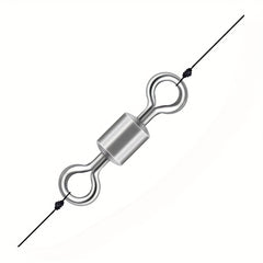 25pcs Copper/Stainless Fishing Swivels Saltwater 19-297lb