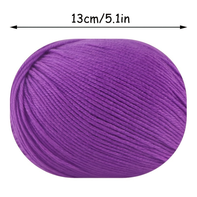 Multicolor Soft Yarn for Knitting & Crocheting - 6 Ply Bulk Yarn