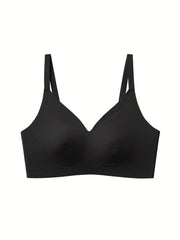 Seamless Wireless Push Up Bra Comfy Skin-friendly Lingerie