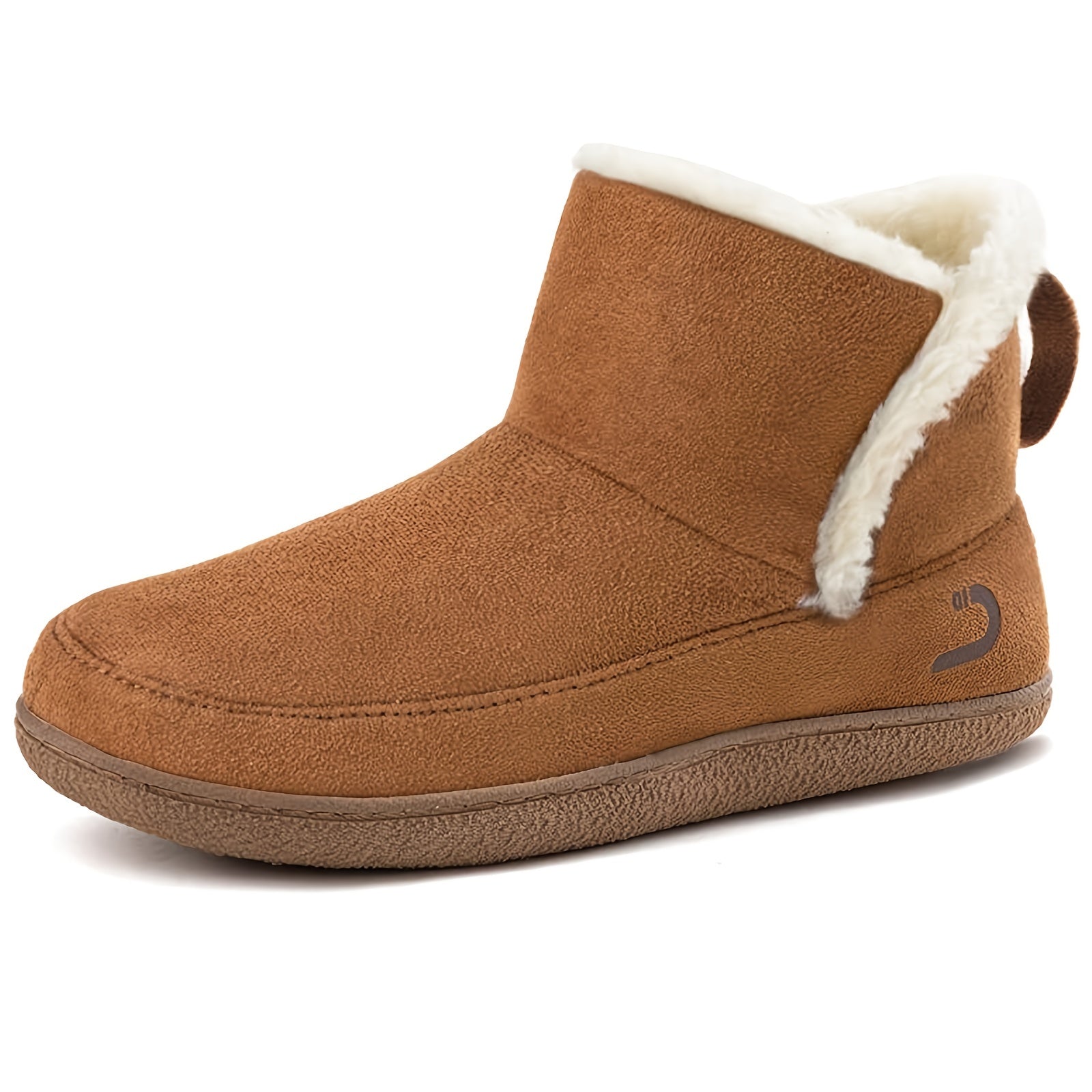 Women's Fleece Liner Slip On Slippers Warm Comfort Shoes