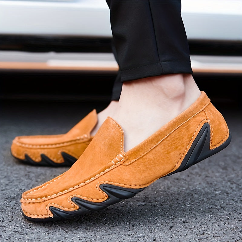 Men's Comfy Moc Toe Loafer Shoes Spring & Summer