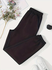High Waist Fleece Yoga Pants Warm Sweatpants Women's Activewear
