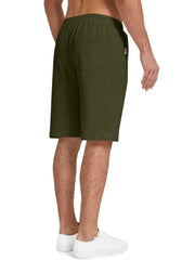 Men's Casual Elastic Waist Shorts