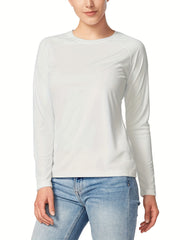 Women's Long Sleeve Shirts UPF50 Sun Protection Quick Dry