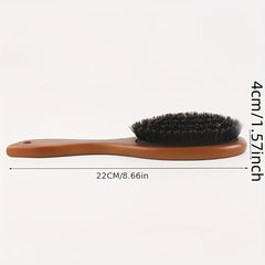 Boar Bristle Scalp Massage Comb for Healthy Hair