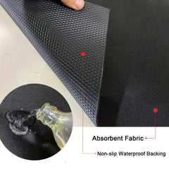 Waterproof Silicone Sink Liner Shelf Protector for Kitchen and Bathroom Cabinets