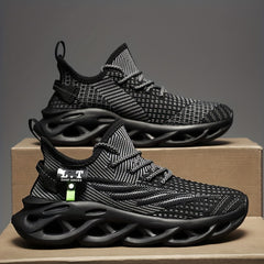 Men's Knitted Breathable Comfy Sneakers For Running