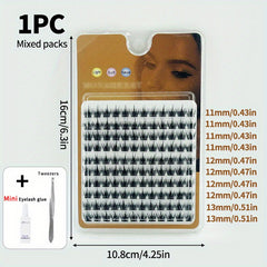 10 Rows Lazy Wild Devil False Eyelashes Set