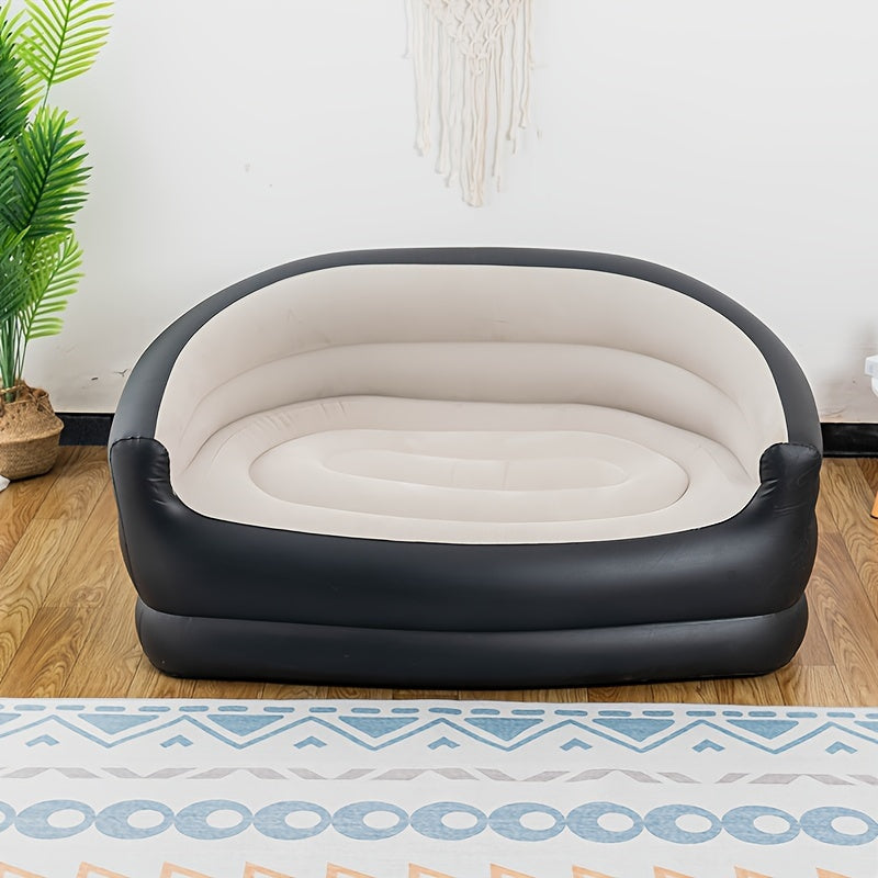 Lazy Inflatable Sofa Portable Air Loungers for Outdoor and Indoor