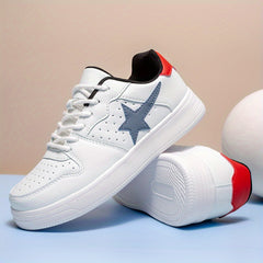 Men's Lace up Star Skate Shoes Good Traction