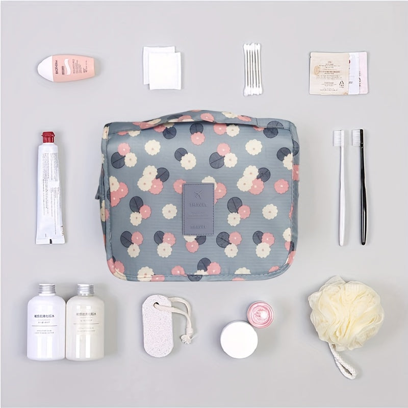 Waterproof Hanging Toiletry Bag for Short Trip Cosmetic Storage