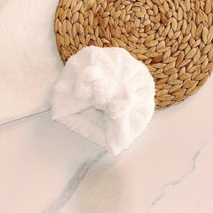 Children's Winter Hair Cap Bow Warm Keeping Hat