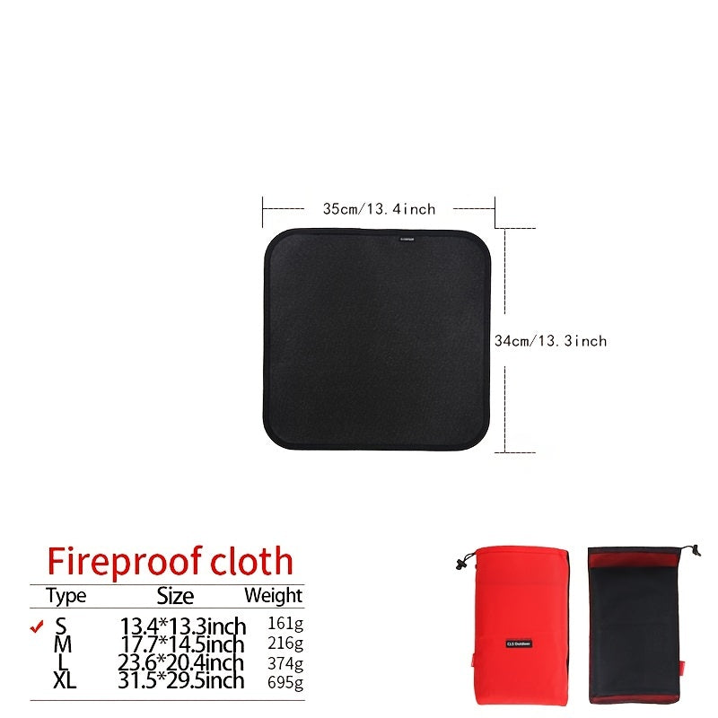 Fireproof Camping Cloth Silicone Picnic Mat
