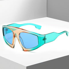 Men's Large Frame Sports Sunglasses for Outdoor Activities