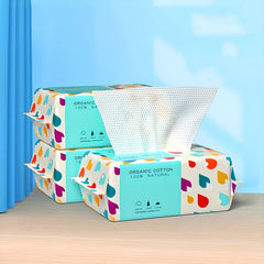 100pcs Disposable Detachable Towels Soft Facial Cleaning Cloth